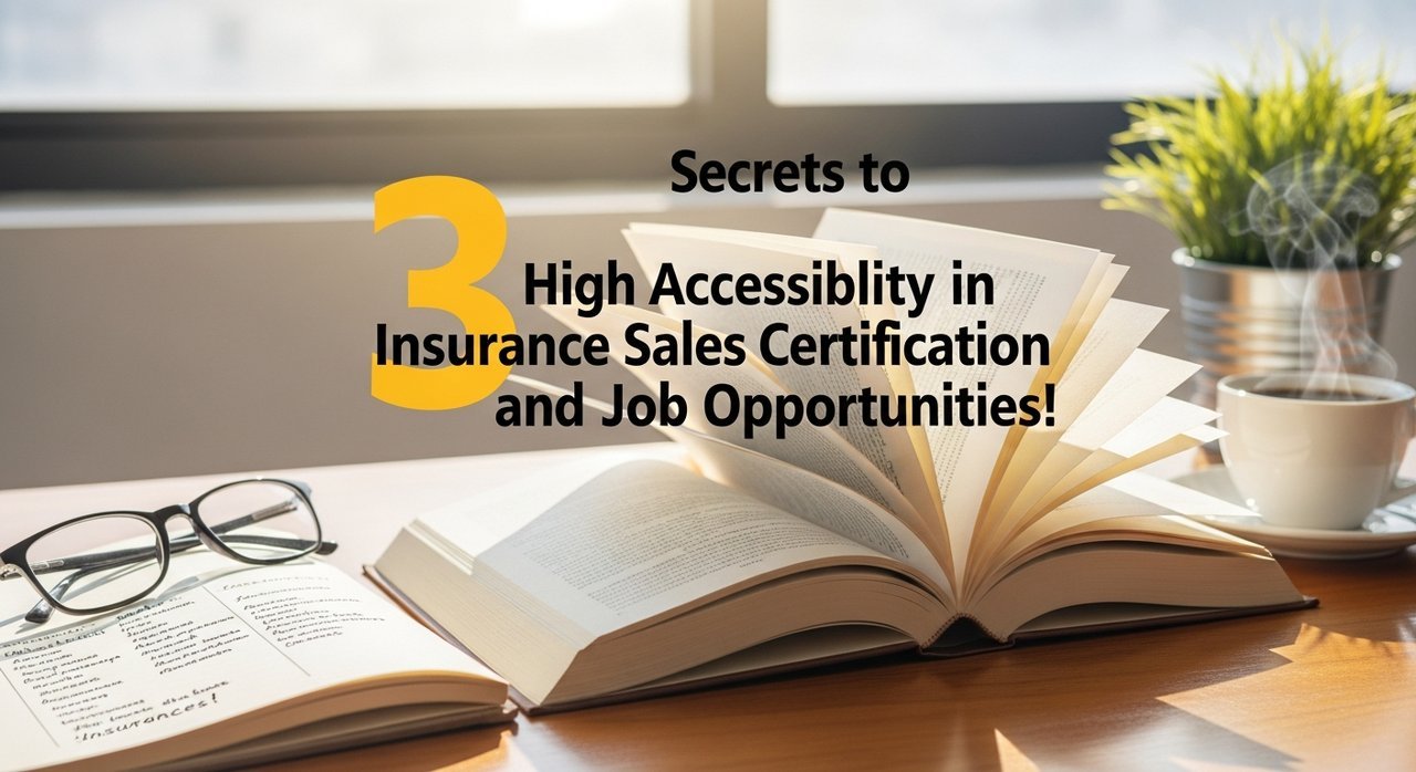 보험설계사 자격증 영업 취업 접근성 높은 이유 3가지 비법 공개!